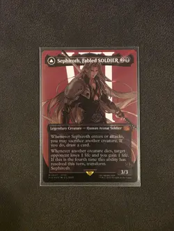 Sephiroth, Fabled SOLDIER (Borderless) (Surge Foil) Final Fantasy Foil - Image 1