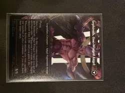 Sephiroth, Fabled SOLDIER (Borderless) (Surge Foil) Final Fantasy Foil - Image 4