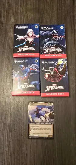 Magic The Gathering Spider Man Welcome Decks NYCC 2025 VENOM 2099 GHOST MILES - Image 1