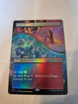Shivan Reef (Borderless) Dominaria United Foil - Image 1