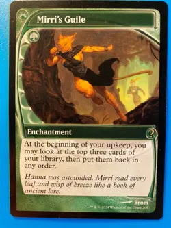 MTG 1x Mirri's Guile # 209 Mystery Booster 2 Future Sight Magic Gathering x1 NM - Image 1