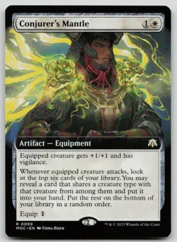 Conjurer's Mantle (Extended Art) R Commander: March of the Machine 99 NM - Image 1