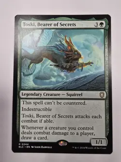 Toski, Bearer of Secrets Commander: Bloomburrow Regular Magic The Gathering - Image 1