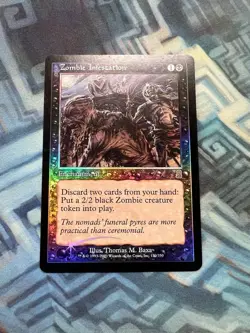 MTG Foil Zombie Infestation EX/LP+ Odyssey - Image 1