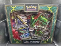 Pokemon TCG: Vmax Dragons Premium Collection Box New Factory Sealed - Image 1