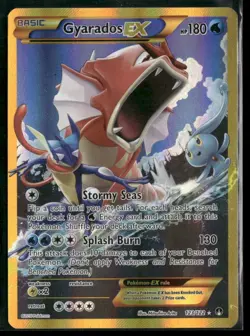 2016 Pokemon Gyarados EX Secret 123/122 XY Breakpoint - Image 1