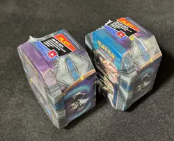 POKEMON 2017 SPRING TIN Legends of Alola Tins BOTH SOLGALEO GX & LUNALA GX NICE! - Image 3