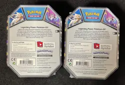 POKEMON 2017 SPRING TIN Legends of Alola Tins BOTH SOLGALEO GX & LUNALA GX NICE! - Image 4