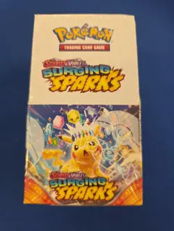 Pokemon TCG Scarlet & Violet Surging Sparks Factory Sealed 18 Pack Booster Box - Image 1