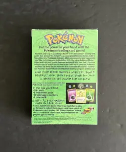 1999 Pokemon Power Reserve Jungle Theme Deck Factory Sealed Box - Image 2