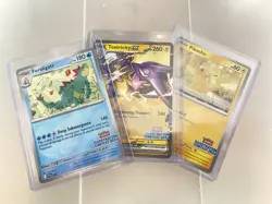 Pokemon Illustration Contest 2024 Feraligatr, Pikachu, Toxtricity EX Promo NM+ - Image 3