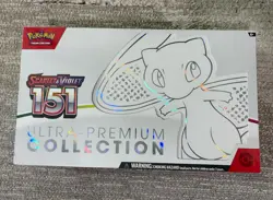 2023 Pokemon TCG 151 Mew Ultra Premium Collection UPC New Factory Sealed Mint - Image 1