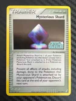 Pokemon TCG Mysterious Shard Crystal Guardians 81/100 Reverse Holo VLP - Image 1
