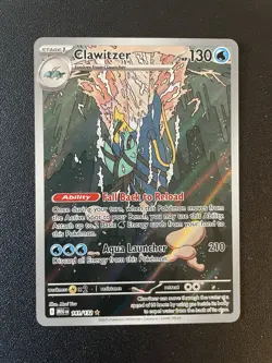 Clawitzer- 141/132 - Mega Evolution Pokemon - NM - Image 1