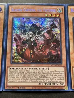 3x Blazing Cartesia, The Virtuous | MP23-EN162 | Prismatic Secret Rare | YuGiOh! - Image 5