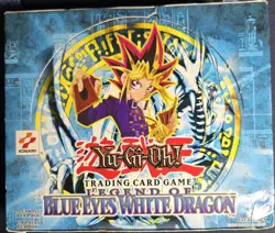 (Empty) Yugioh! Legend Of Blue Eyes White Dragon Booster Box - LOB - Unlimited - Image 1