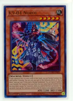 x2 K9-04 Noroi Ultra Rare DOOD-EN025 NM 1st Ed Yu-Gi-Oh! See description. - Image 2