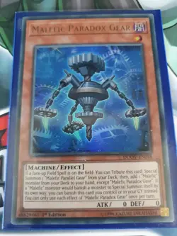 Yugioh! Malefic Paradox Gear - DUOV-EN048 - Ultra Rare - 1st Edition Near Mint - Image 1
