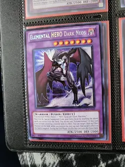 Yugioh Elemental HERO Dark Neos Secret Rare LCGX-EN059 NM - Image 1