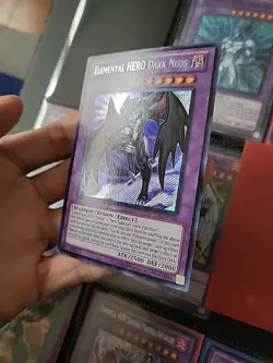 Yugioh Elemental HERO Dark Neos Secret Rare LCGX-EN059 NM - Image 2