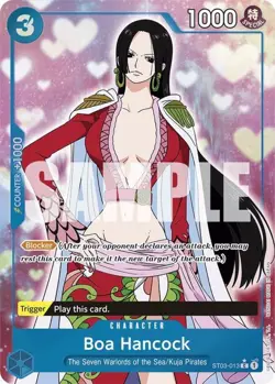 One Piece Boa Hancock (Full Art) - ST03-013 - C - Foil, Lightly Played Premium B - Image 1
