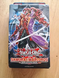Yu-Gi-Oh Samurai Warlords Structure Deck 1st Edition New Sealed Box - Image 1