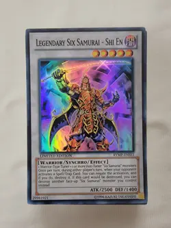 Six Samurai Deck Yugioh Card (44 Cards) Legendary Shi En Secret Samurai - Image 1