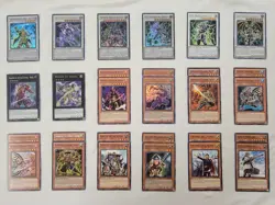 Six Samurai Deck Yugioh Card (44 Cards) Legendary Shi En Secret Samurai - Image 2