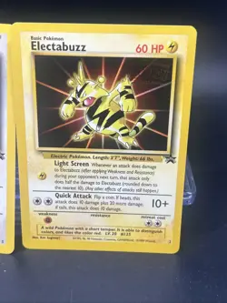 Pokemon WB Movie Promo Card Set Pikachu, Mewtwo, Dragonite, Electabuzz (1999) - Image 2