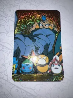 1990s Vending Machine Card Sticker Holo Pokemon Extremely Rare - Image 3