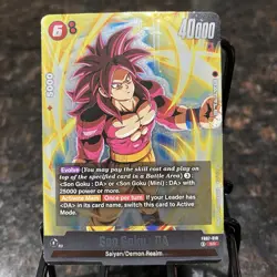 Son Goku : DA FB07-010 Super Rare Foil Dragon Ball Super Card Game | NM - Image 1