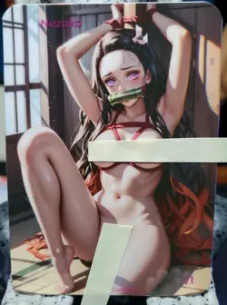 1/1 Only 1 Made Nezuko F/N Spread Rope Demon Slayer NSFW Lonestar Customs Card - Image 1