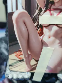 1/1 Only 1 Made Nezuko F/N Spread Rope Demon Slayer NSFW Lonestar Customs Card - Image 5