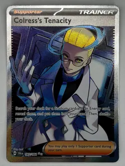 Colress's Tenacity Shrouded Fable Ultra Rare Card 087/064 - Image 1