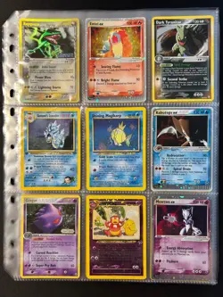Lot of 90 ALL HOLO Vintage Pokemon Card Binder Collection - Image 2