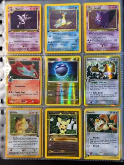 Lot of 90 ALL HOLO Vintage Pokemon Card Binder Collection - Image 4