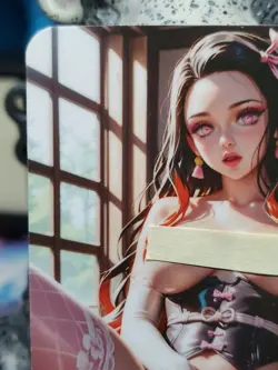 1/1 Only 1 Made Nezuko F/N Spread Demon Slayer NSFW Lonestar Customs Waifu Card - Image 2