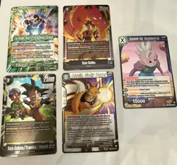 Dragon Ball Z card Lot. (9) random game cards (see pic) - Image 2