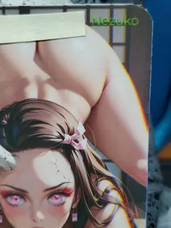 1/1 Only 1 Made Nezuko Booty Demon Slayer NSFW Lonestar Customs Waifu Card - Image 3