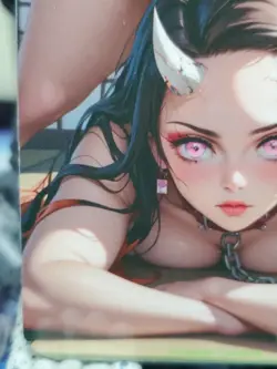 1/1 Only 1 Made Nezuko Booty Demon Slayer NSFW Lonestar Customs Waifu Card - Image 5