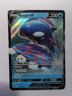 Kyogre V - 037/159 - Regigigas V - 113/159- Crown Zenith - Pokemon Card - Image 2