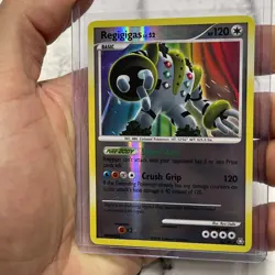 Pokemon Legends Awakened - Reverse Holo Regigigas 15/146 LP+ Pokemon Rare Card - Image 1