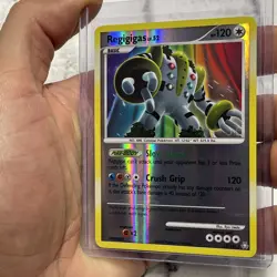 Pokemon Legends Awakened - Reverse Holo Regigigas 15/146 LP+ Pokemon Rare Card - Image 2