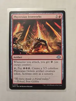Phyrexian Ironworks - Modern Horizons 3 - LP - MTG Magic - Uncommon - Artifact - Image 1