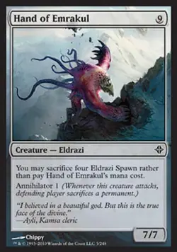 Hand of Emrakul - Light Play MTG Rise of the Eldrazi - Image 1