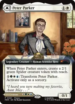 Peter Parker - MTG Spider-Man - Promo 01 - Disney Exclusive - NM - Image 1
