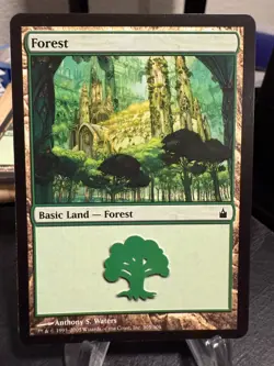 MTG Magic the Gathering Ravnica: City of Guilds Forest 305 - Image 1