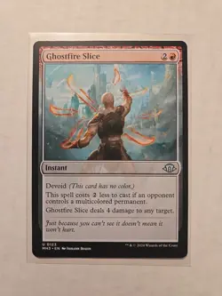 Ghostfire Slice - Modern Horizons 3 - LP - MTG Magic - Uncommon - Instant - Image 1