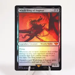 Witch King of Angmar Foil 0114 Universes Beyond LoTR MTG NM See Video - Image 1