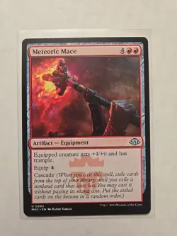 Meteoric Mace - Modern Horizons 3 - LP - MTG Magic - Uncommon - Equipment - Image 1